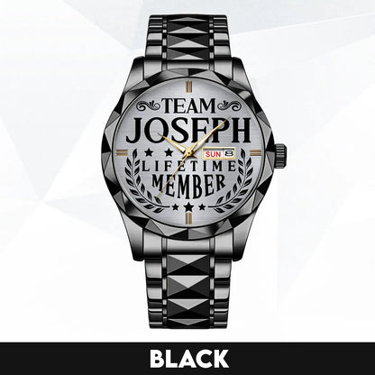JOSEPH 13K1-437 Luxury Alloy-Men Watch, Personalized Premium Gift for Anniversary