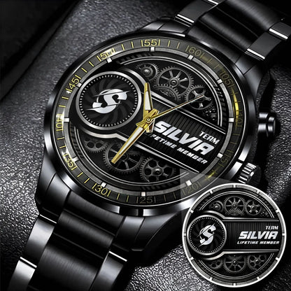 SILVIA 13K1-441 Personalized Watch, Premium Gift for Anniversary