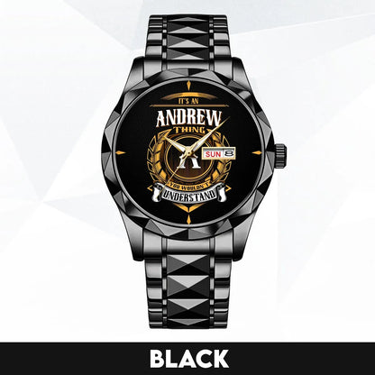 ANDREW 13K1-434 Luxury Alloy-Men Watch, Personalized Premium Gift for Anniversary