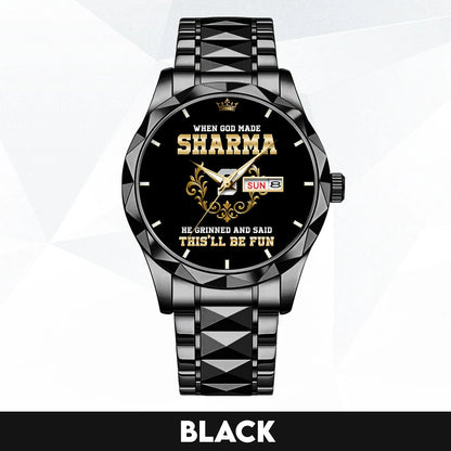 God Made Your Name Royal Watch SHARMA M1-W14
