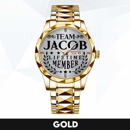 JACOB 13K1-437 Luxury Alloy-Men Watch, Personalized Premium Gift for Anniversary