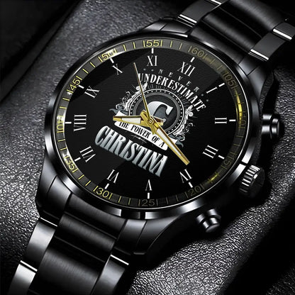 CHRISTINA 13K1-85 Personalized Watch, Premium Gift for Anniversary