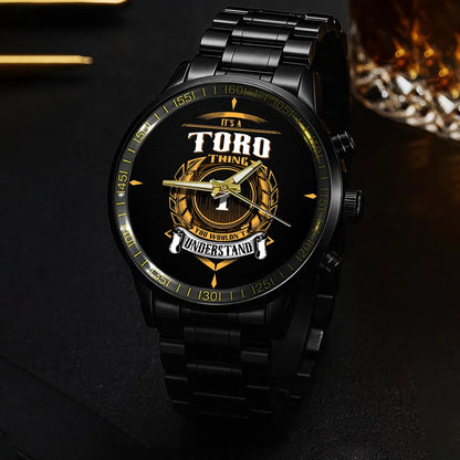 TORO 13K6-434 Personalized Watch, Premium Gift for Anniversary