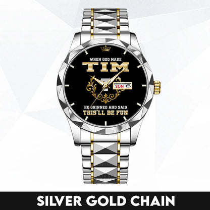God Made Your Name Royal Watch TIM M1-W14