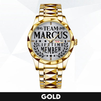 MARCUS 13K1-437 Luxury Alloy-Men Watch, Personalized Premium Gift for Anniversary
