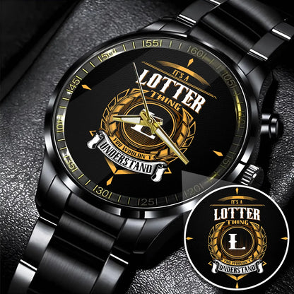 LOTTER 13K14-434 Personalized Watch, Premium Gift for Anniversary