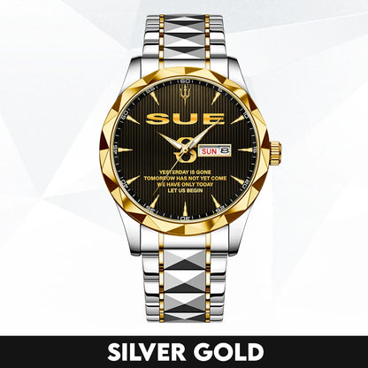 Yesterday Is Gone Mother Teresa Quote Watch SUE M1-W38