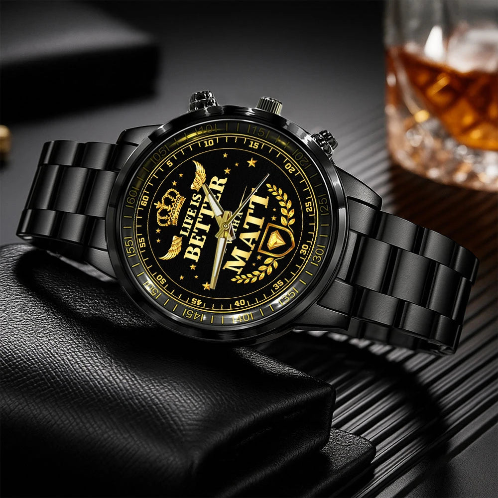 MATT 13K1-442 Personalized Watch, Premium Gift for Anniversary
