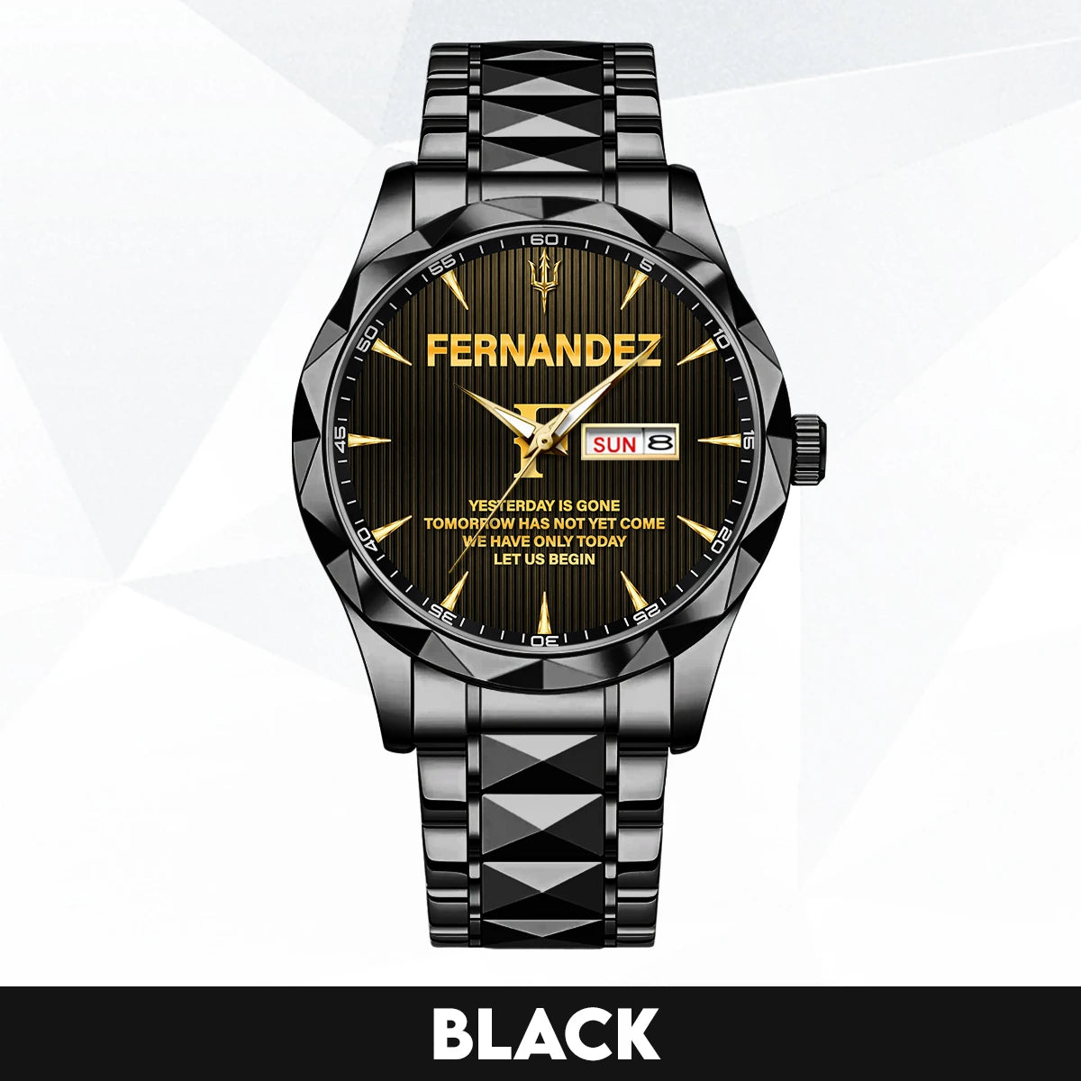 Yesterday Is Gone Mother Teresa Quote Watch FERNANDEZ M1-W38