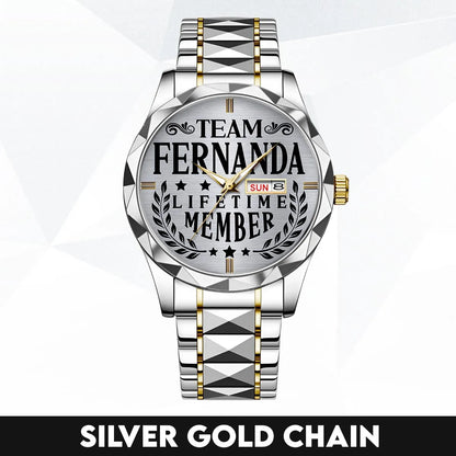 FERNANDA 13K1-437 Luxury Alloy-Men Watch, Personalized Premium Gift for Anniversary