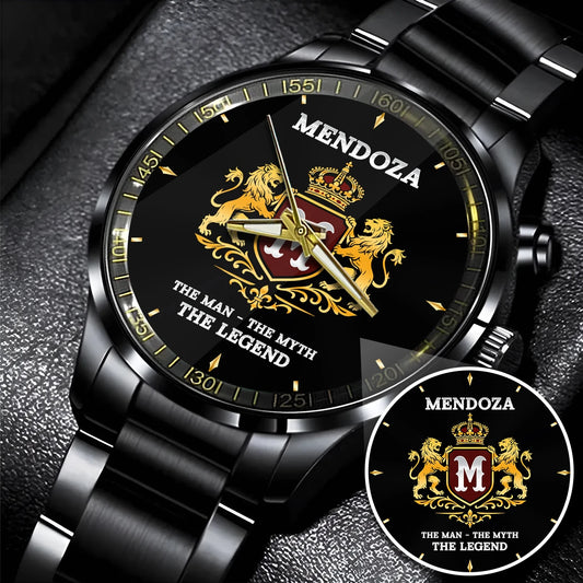 The Man The Myth Legend Royal Luxury Watch MENDOZA M1-W21