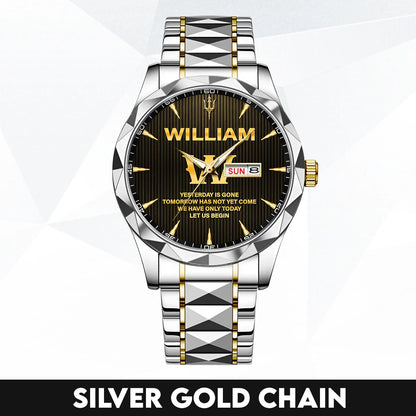 Yesterday Is Gone Mother Teresa Quote Watch WILLIAM M1-W38