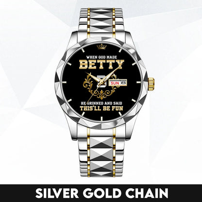 God Made Your Name Royal Watch BETTY M1-W14