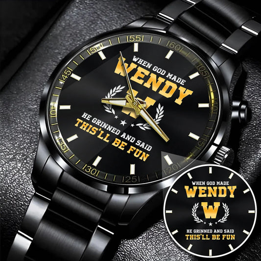 When God Made He Grinned And Said This'll Be Fun Watch WENDY M1-W7