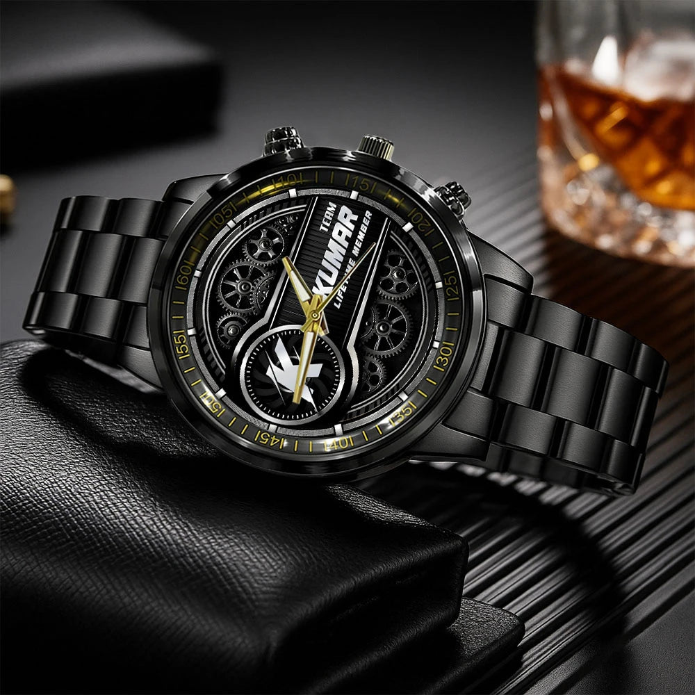 KUMAR 13K1-441 Personalized Watch, Premium Gift for Anniversary