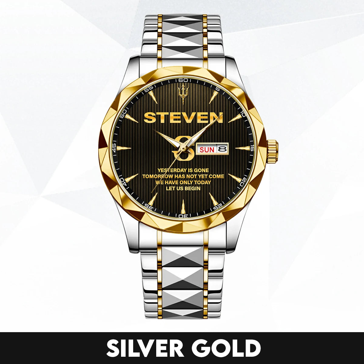 Yesterday Is Gone Mother Teresa Quote Watch STEVEN M1-W38
