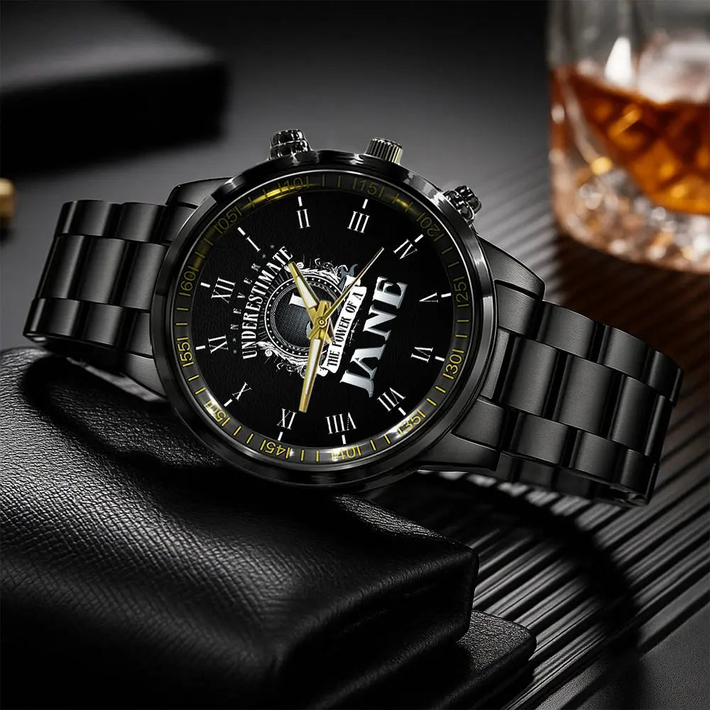 JANE 13K1-85 Personalized Watch, Premium Gift for Anniversary