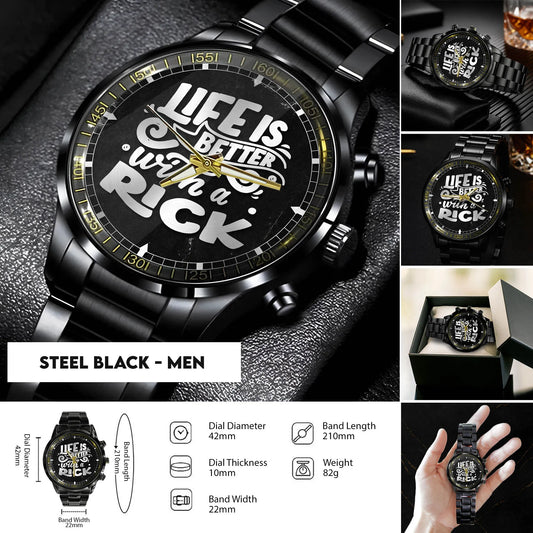 Steel Black - Men