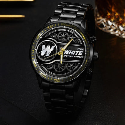 WHITE 13K1-441 Personalized Watch, Premium Gift for Anniversary