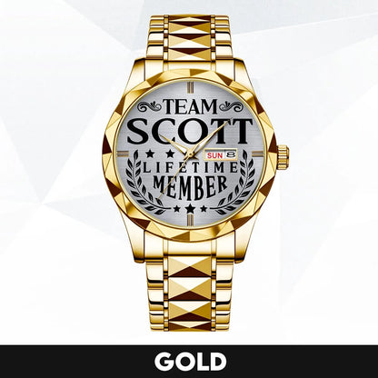 SCOTT 13K1-437 Luxury Alloy-Men Watch, Personalized Premium Gift for Anniversary