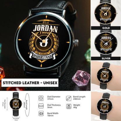 Stitched Leather - Unisex