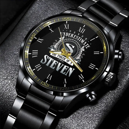 STEVEN 13K1-85 Personalized Watch, Premium Gift for Anniversary