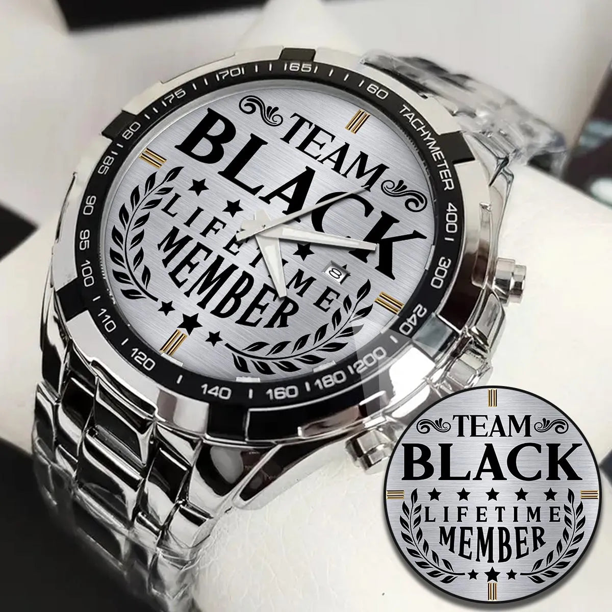 BLACK 13K1-437 Alloy-Quatz-Men Watch, Personalized Premium Gift for Anniversary