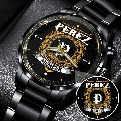 PEREZ 13K1-445 Personalized Watch, Premium Gift for Anniversary
