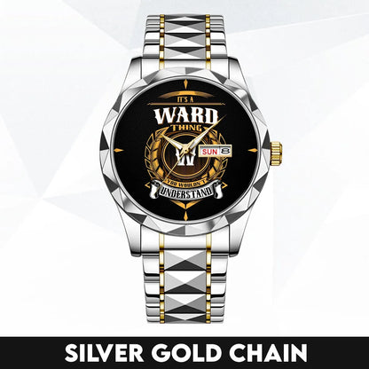 WARD 13K1-434 Luxury Alloy-Men Watch, Personalized Premium Gift for Anniversary