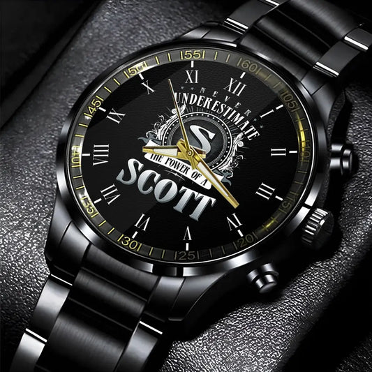 SCOTT 13K1-85 Personalized Watch, Premium Gift for Anniversary