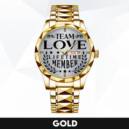 LOVE 13K1-437 Luxury Alloy-Men Watch, Personalized Premium Gift for Anniversary