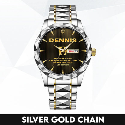 Yesterday Is Gone Mother Teresa Quote Watch DENNIS M1-W38