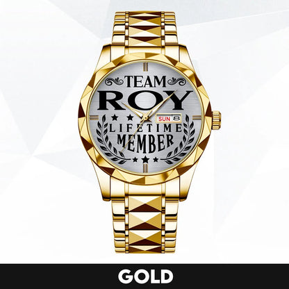 ROY 13K1-437 Luxury Alloy-Men Watch, Personalized Premium Gift for Anniversary
