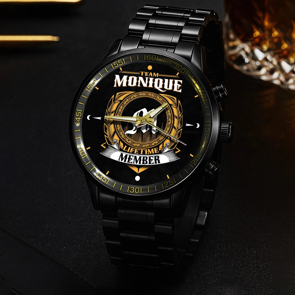 MONIQUE 13K1-445 Personalized Watch, Premium Gift for Anniversary