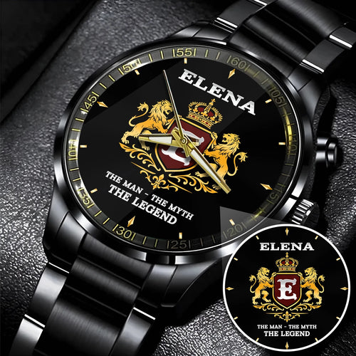 The Man The Myth Legend Royal Luxury Watch ELENA M1-W21