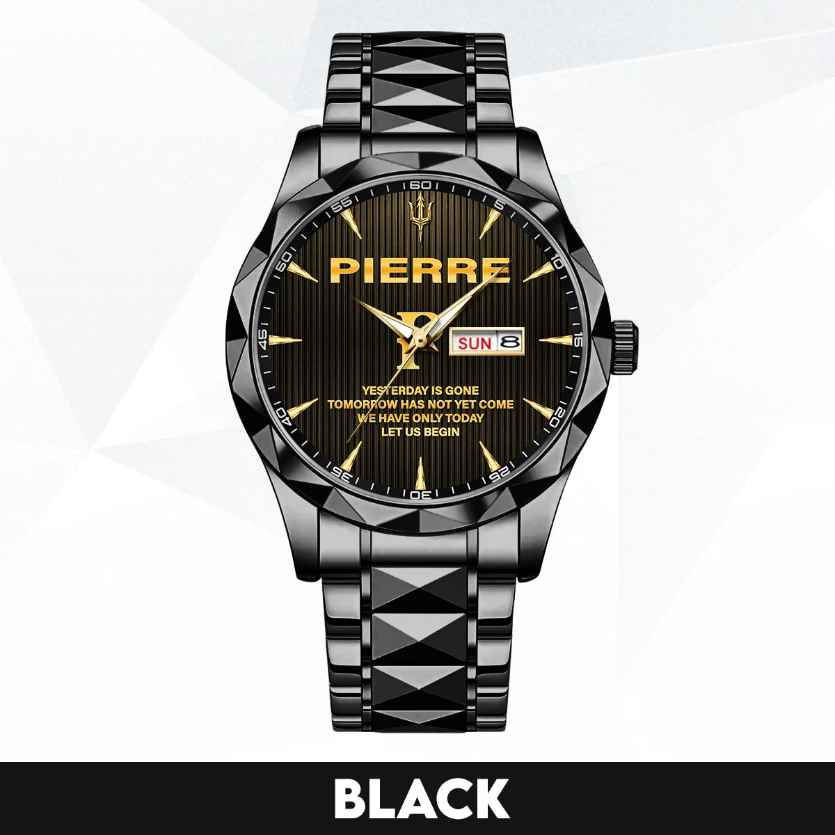 Yesterday Is Gone Mother Teresa Quote Watch PIERRE M1-W38