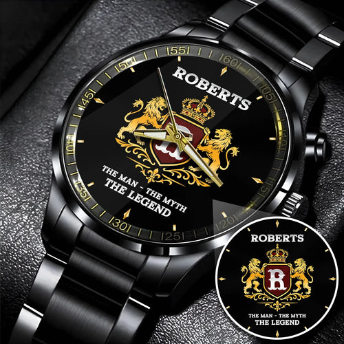 The Man The Myth Legend Royal Luxury Watch ROBERTS M1-W21