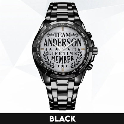 ANDERSON 13K1-437 Alloy-Quatz-Men Watch, Personalized Premium Gift for Anniversary