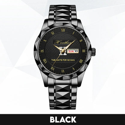 Time Waits for No Man Gold Watch HEATHER M1-W33