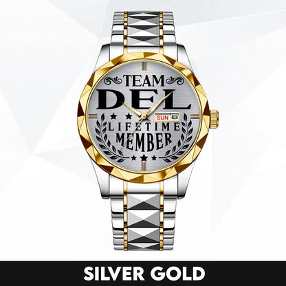 DEL 13K1-437 Luxury Alloy-Men Watch, Personalized Premium Gift for Anniversary
