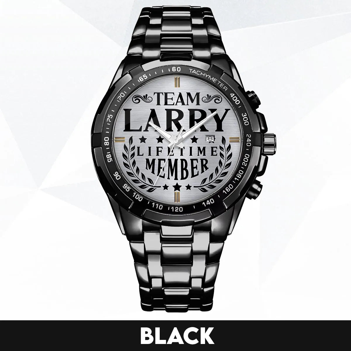 LARRY 13K1-437 Alloy-Quatz-Men Watch, Personalized Premium Gift for Anniversary