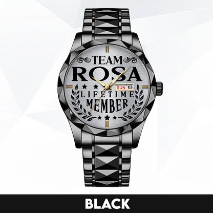 ROSA 13K1-437 Luxury Alloy-Men Watch, Personalized Premium Gift for Anniversary