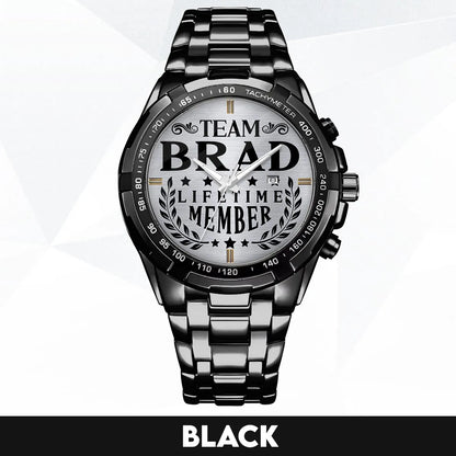 BRAD 13K1-437 Alloy-Quatz-Men Watch, Personalized Premium Gift for Anniversary