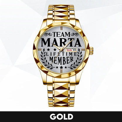 MARTA 13K1-437 Luxury Alloy-Men Watch, Personalized Premium Gift for Anniversary