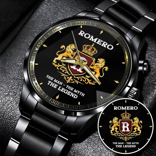 The Man The Myth Legend Royal Luxury Watch ROMERO M1-W21