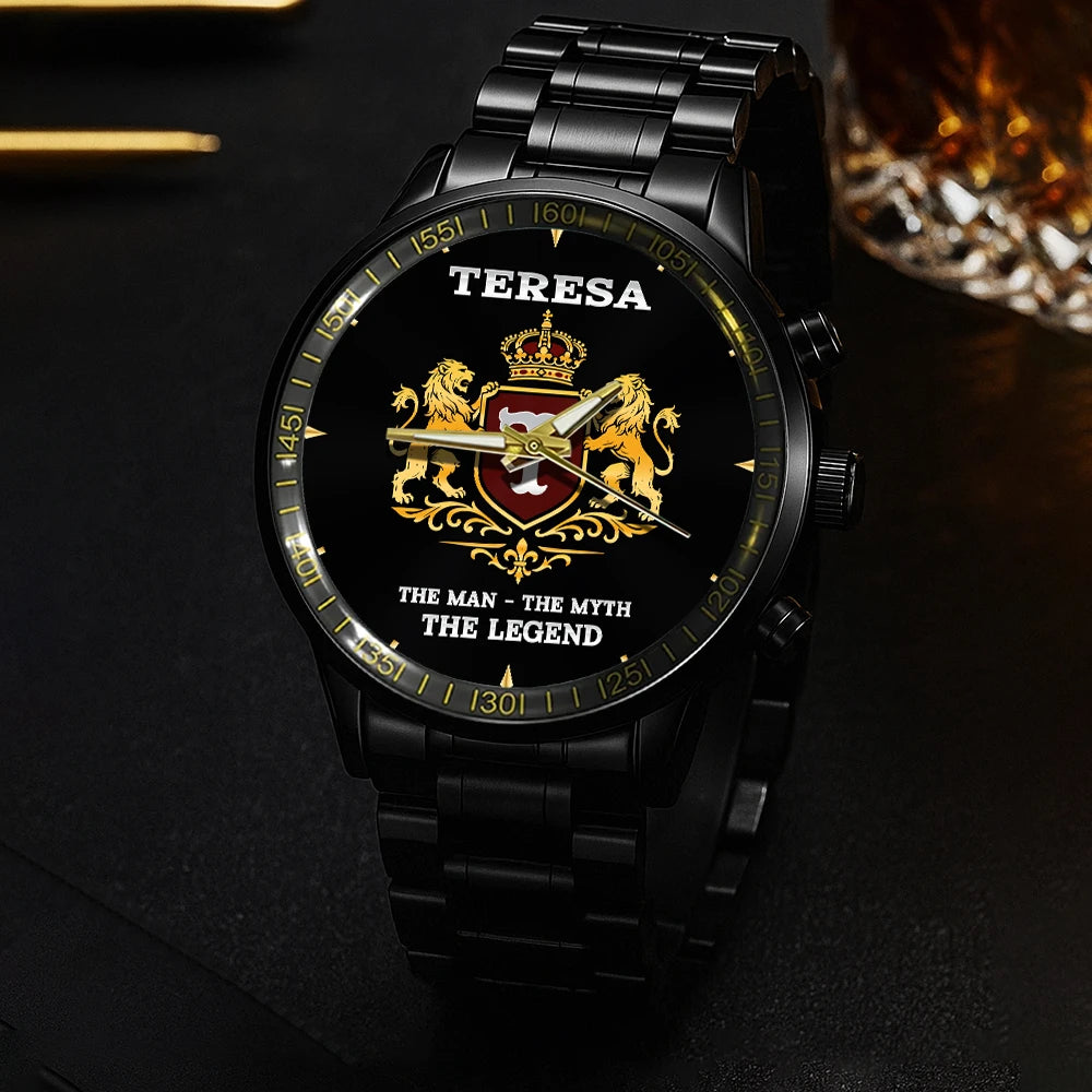 The Man The Myth Legend Royal Luxury Watch TERESA M1-W21