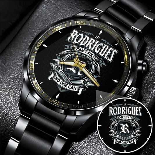 RODRIGUES 13K1-447 – Personalized Name Watch “If Can’t Fix It, No One Can”