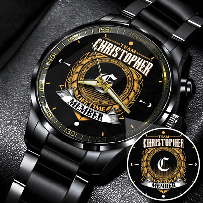 CHRISTOPHER 13K1-445 Personalized Watch, Premium Gift for Anniversary