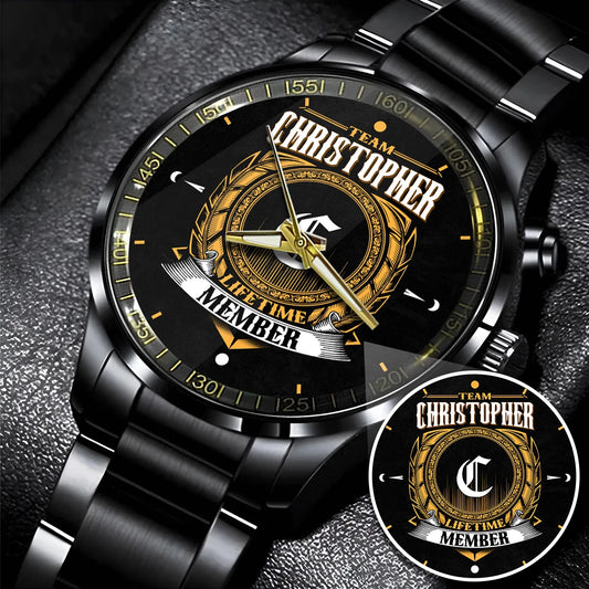 CHRISTOPHER 13K1-445 Personalized Watch, Premium Gift for Anniversary