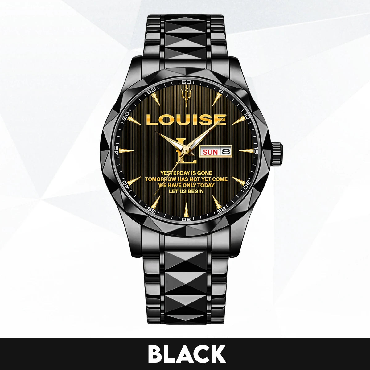 Yesterday Is Gone Mother Teresa Quote Watch LOUISE M1-W38